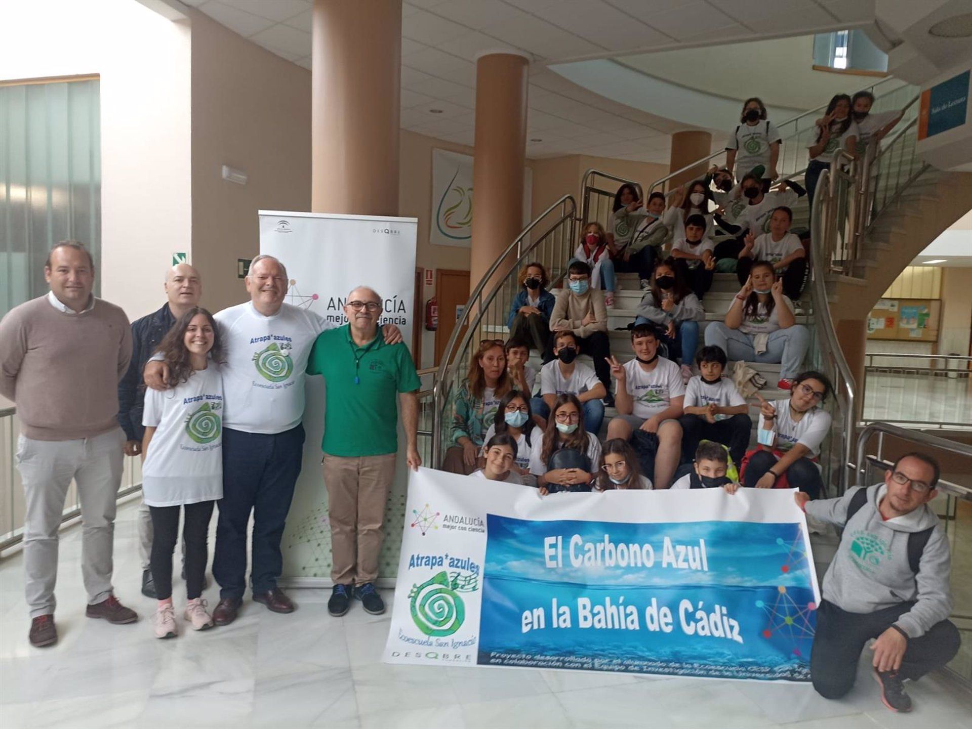 Alumnos de San Fernando medirán 'el secuestro de CO2' en el ecosistema de la Bahía de Cádiz