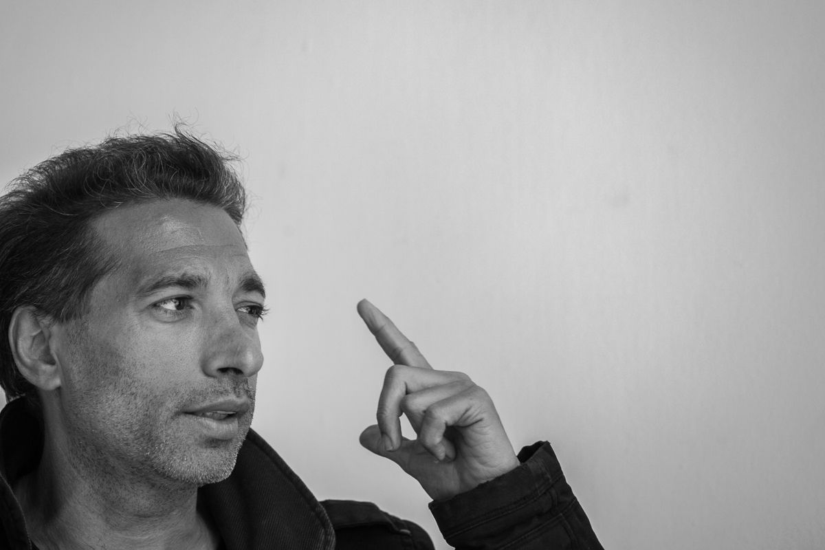 Israel Galván, durante la entrevista con lavozdelsur.es / FOTO: MANU GARCÍA