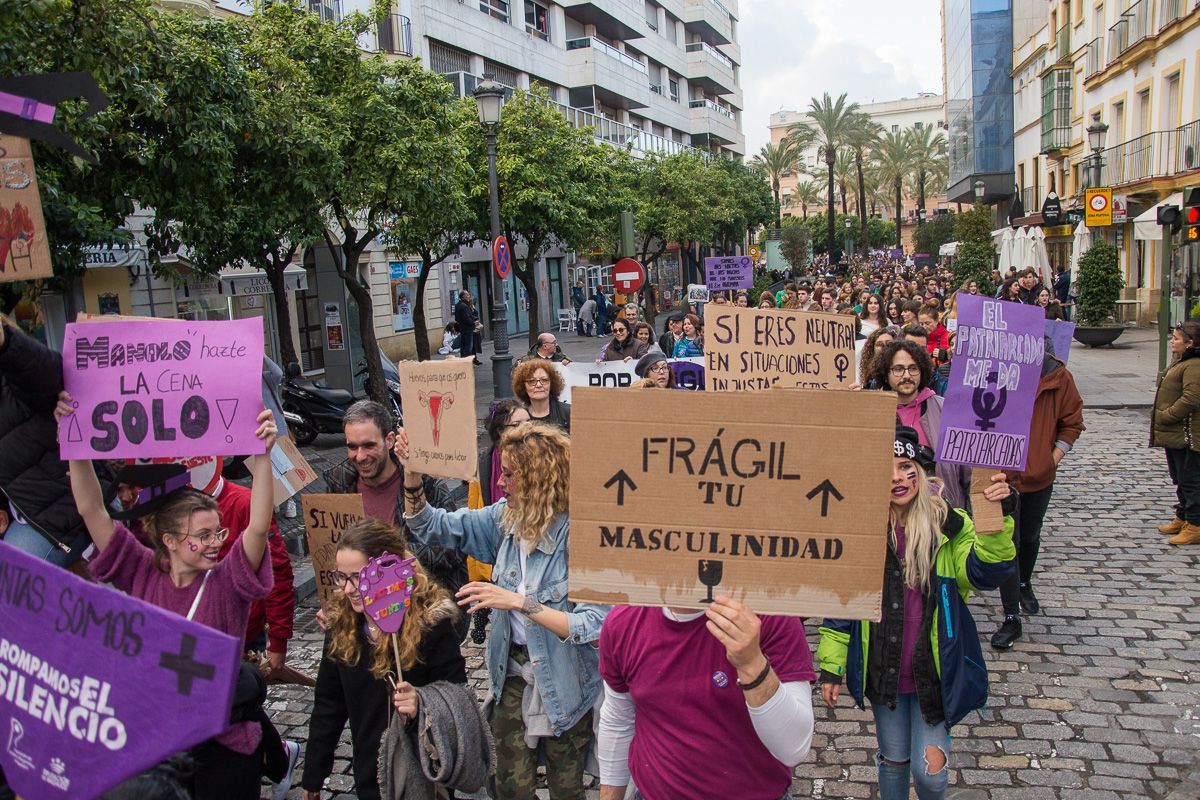 Una manifestación feminista, en una imagen de archivo. FOTO: MANU GARCÍA