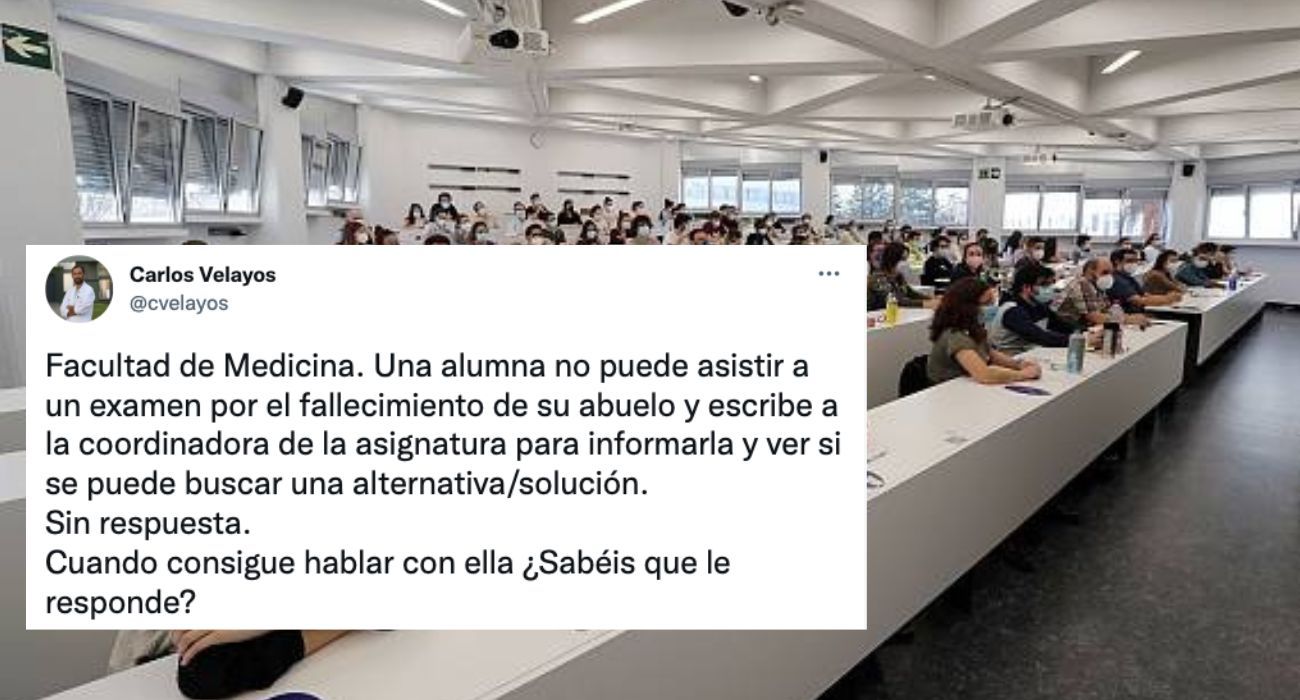 La respuesta de una profesora a una alumna que ha comentado un médico en redes sociales.