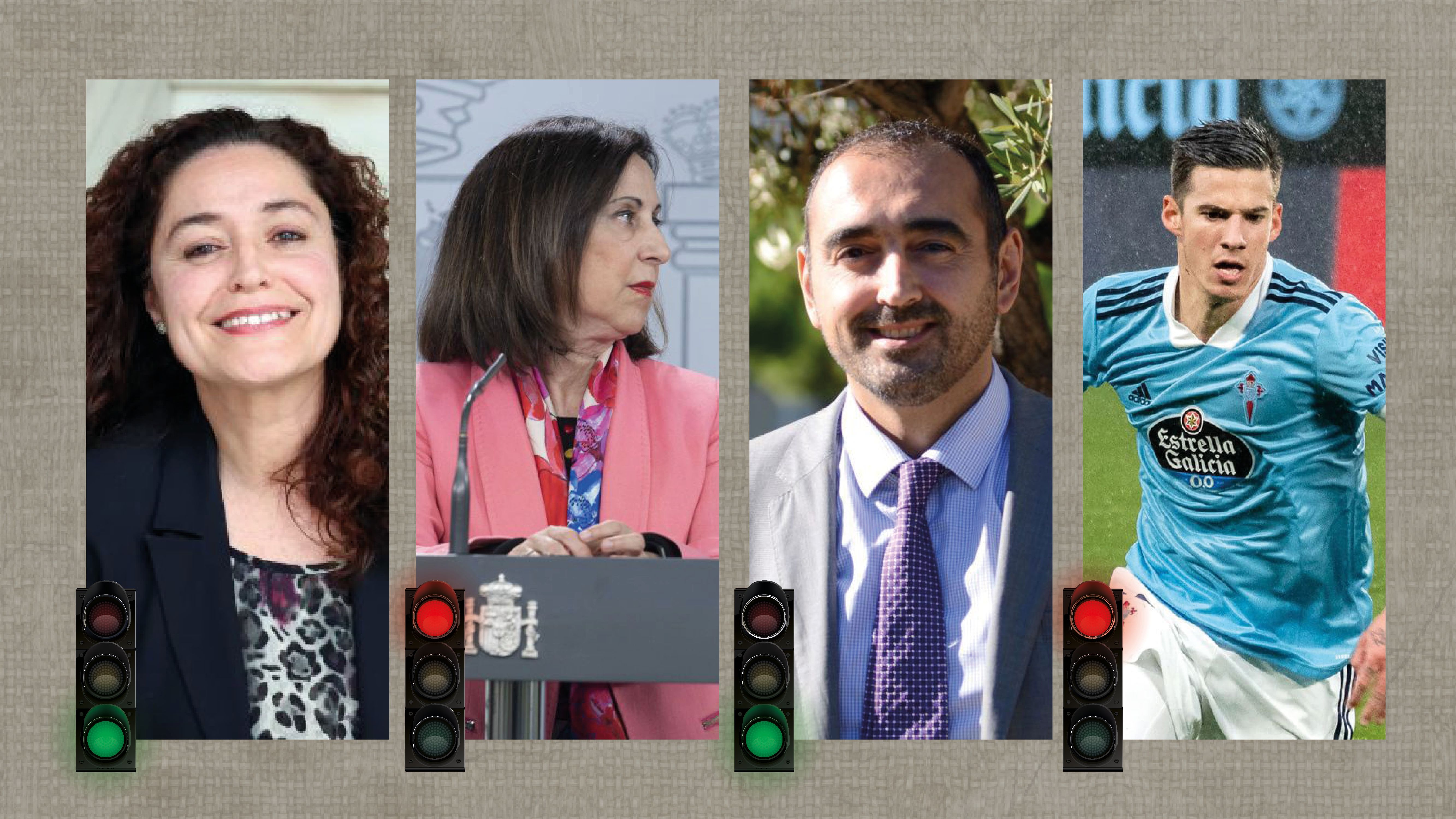 Voces y afonías: Inmaculada Nieto, Margarita Robles, Ramón Salazar y Santi Mina.