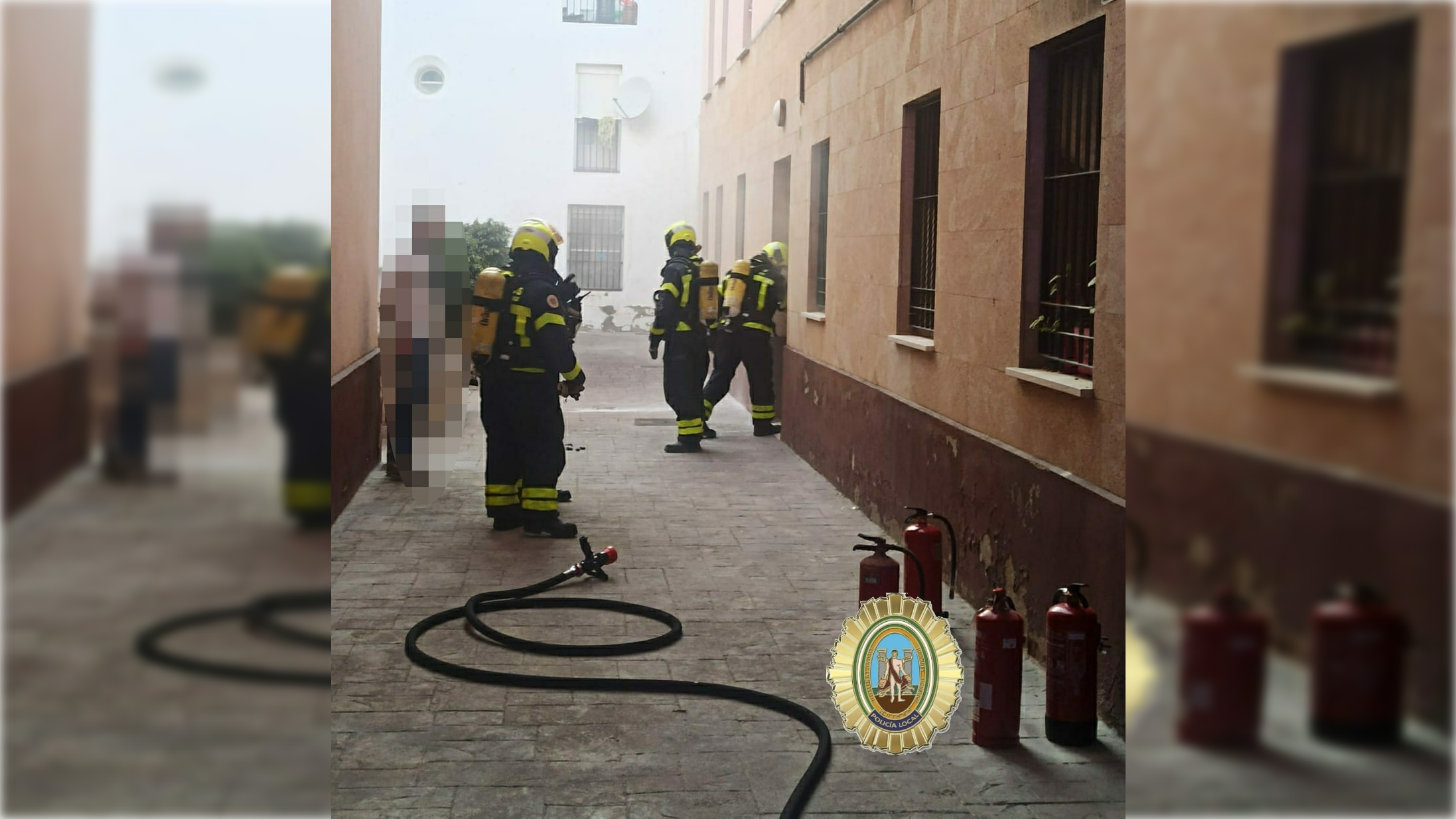 Una salten con aceite olvidada provoca un incendio en una vivienda del barrio de Santa María en Cádiz