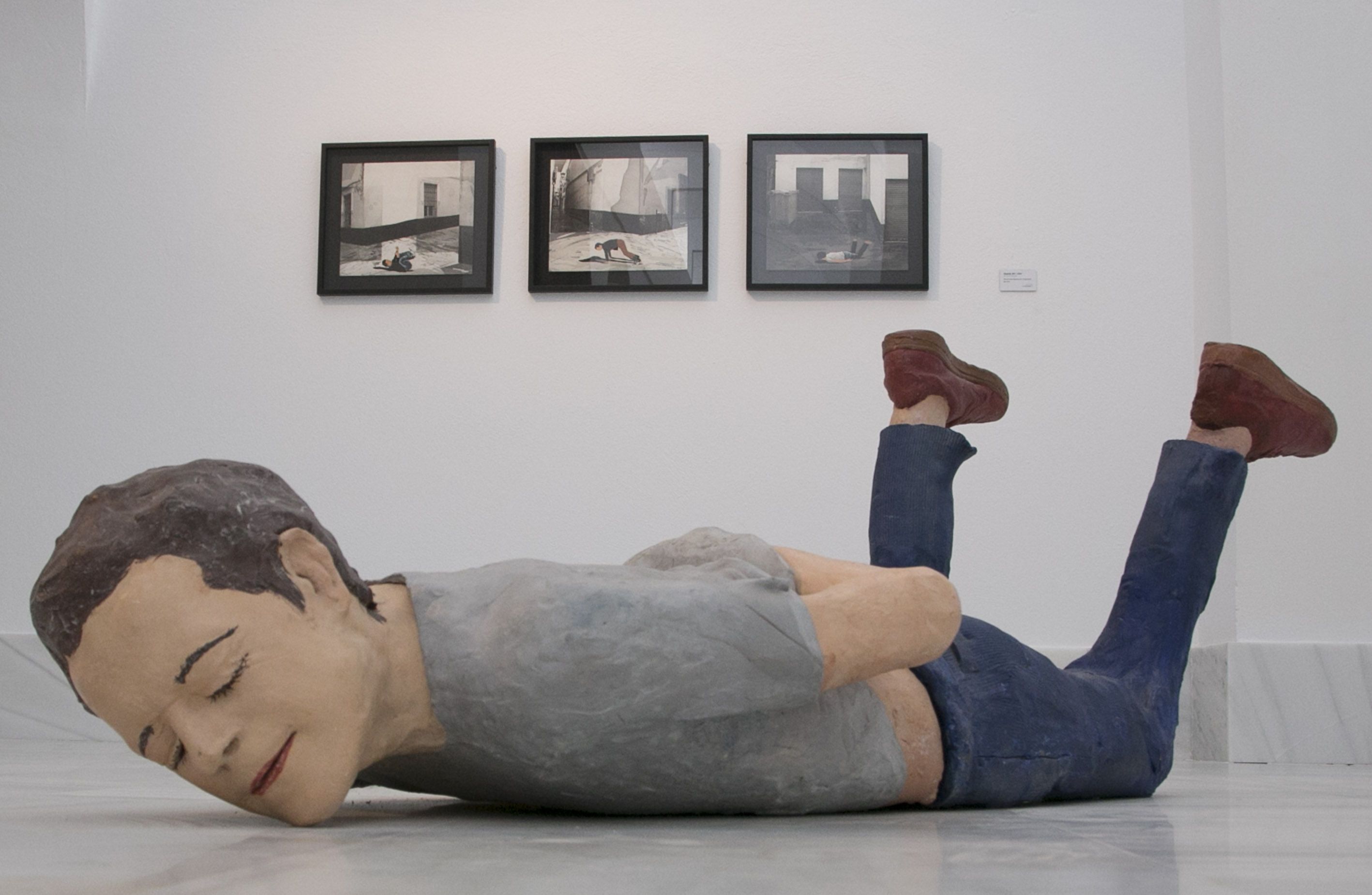 Una parte de la exposición que se inaugurará el 15 de marzo en el ECCO. 