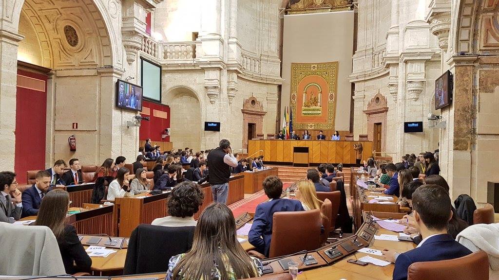 Una fotografía del Parlamento Andaluz durante esta legislatura. Foto: Parlamento de Andalucía.