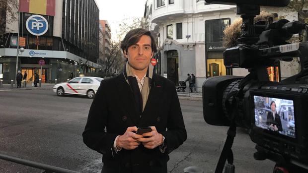 El periodista malagueño Pablo Montesinos, en una imagen de archivo. 