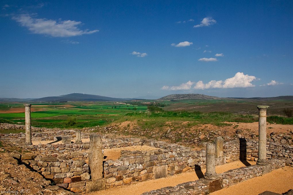 Ruinas de Numancia, en Soria. Foto: Wikipedia.