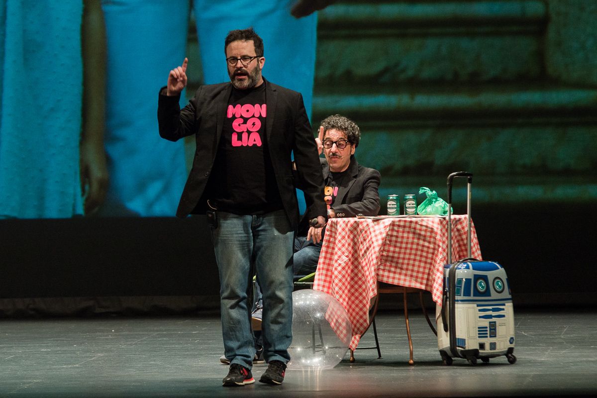 Edu Galán, en el musical de 'Mongolia'. FOTO: MANU GARCÍA