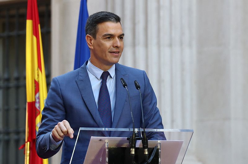 El presidente del Gobierno, Pedro Sánchez.