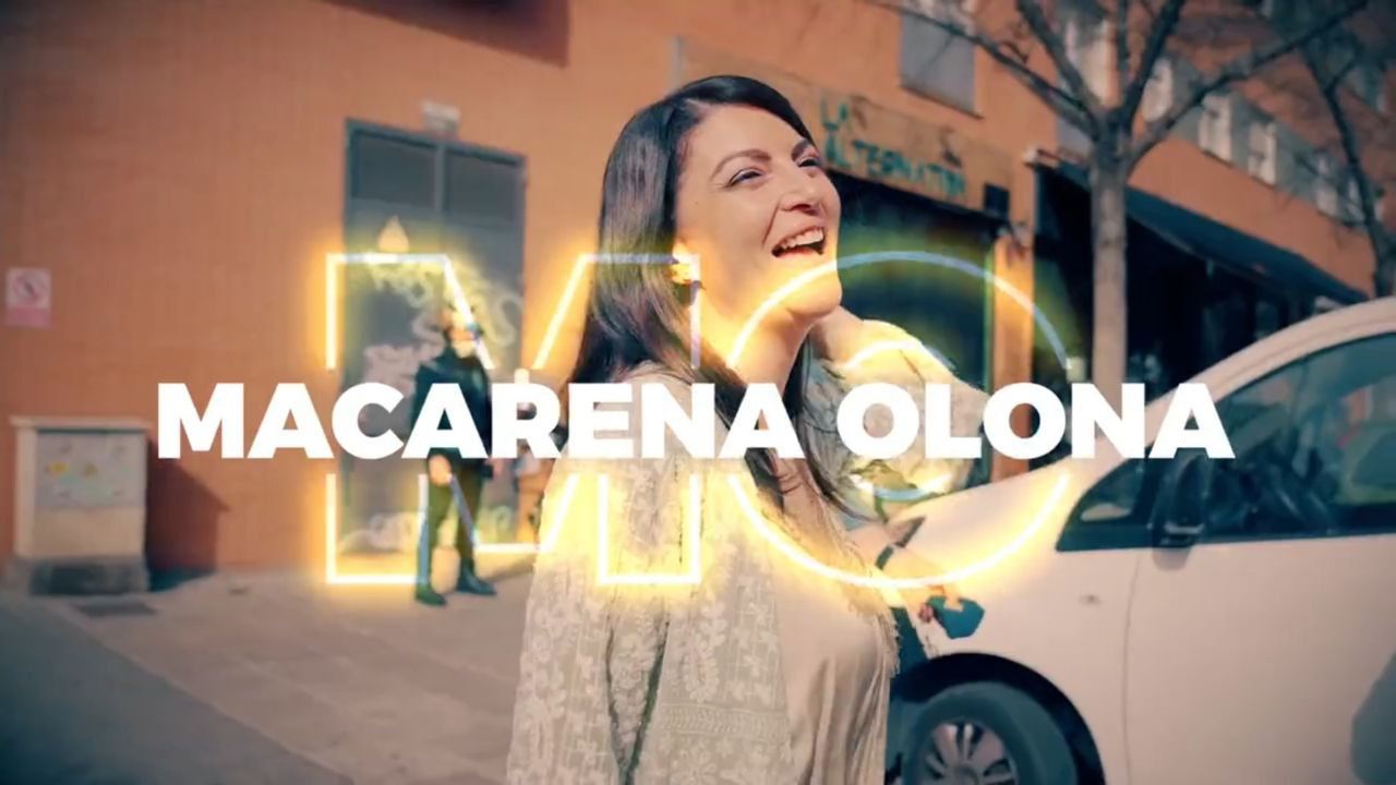 Una de las imágenes del vídeo de Olona con la canción de Chanel.