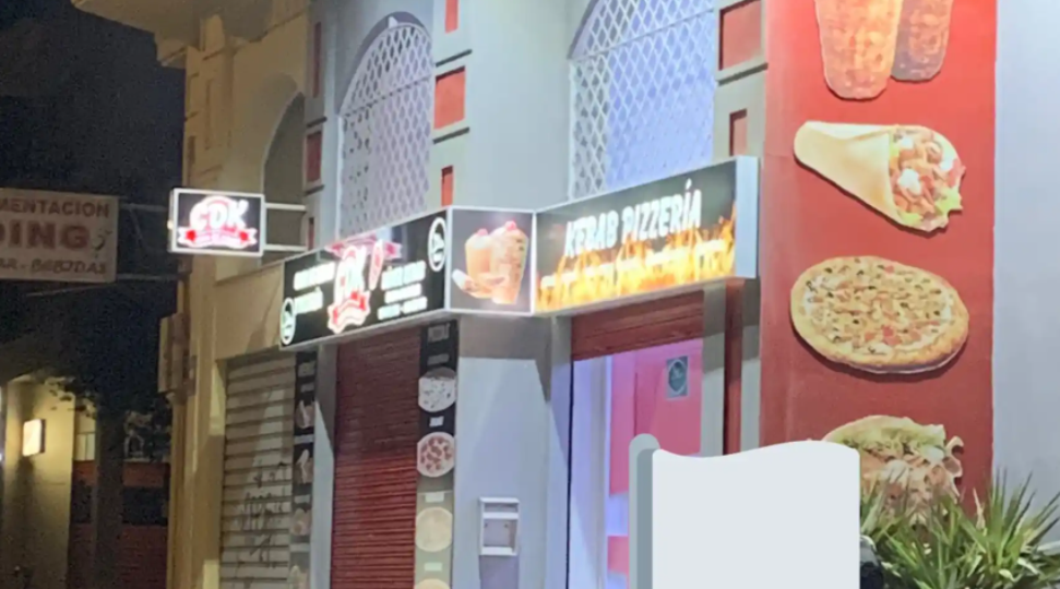 Restaurante donde ocurrieron los hechos. Restaurante donde ocurrieron los hechos.