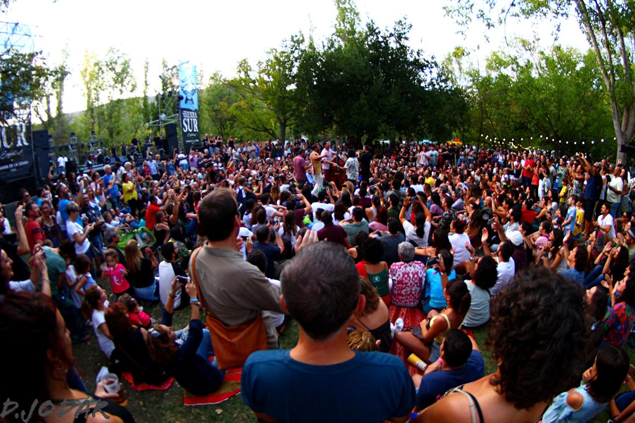 Una imagen del festival de Zahara de la Sierra.