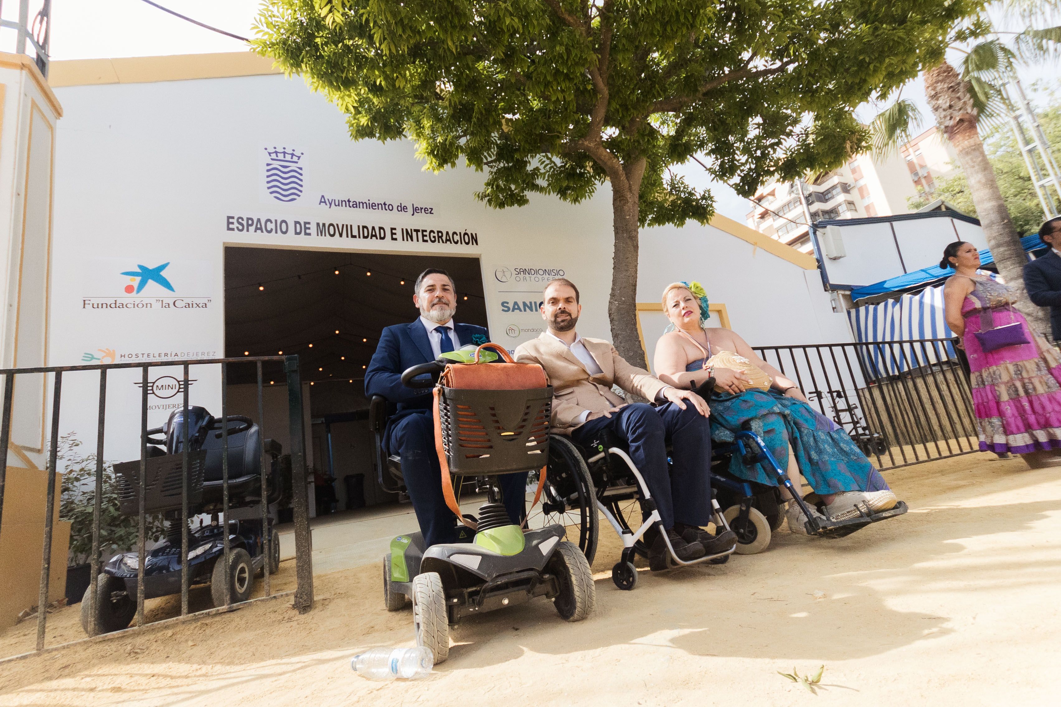 La caseta de movilidad fue una de las novedades en la Feria 2022.