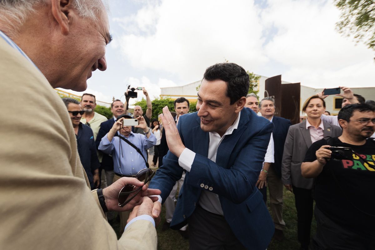 Moreno llegando a un acto reciente.