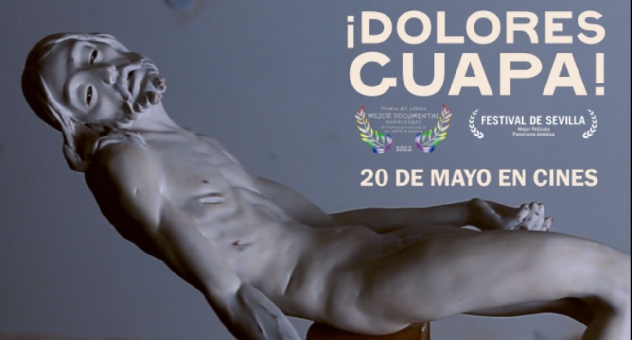 Cartel promocional de la llegada a cines de '¡Dolores, guapa!'.