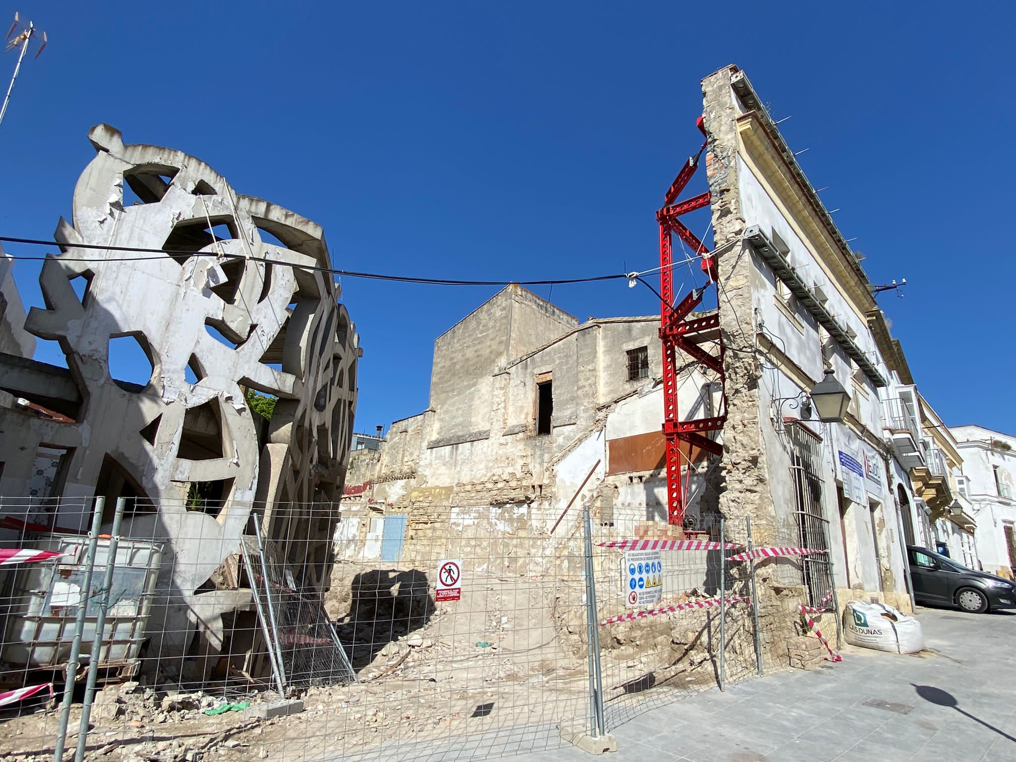 El solar que albergará el futuro Museo de Lola Flores.