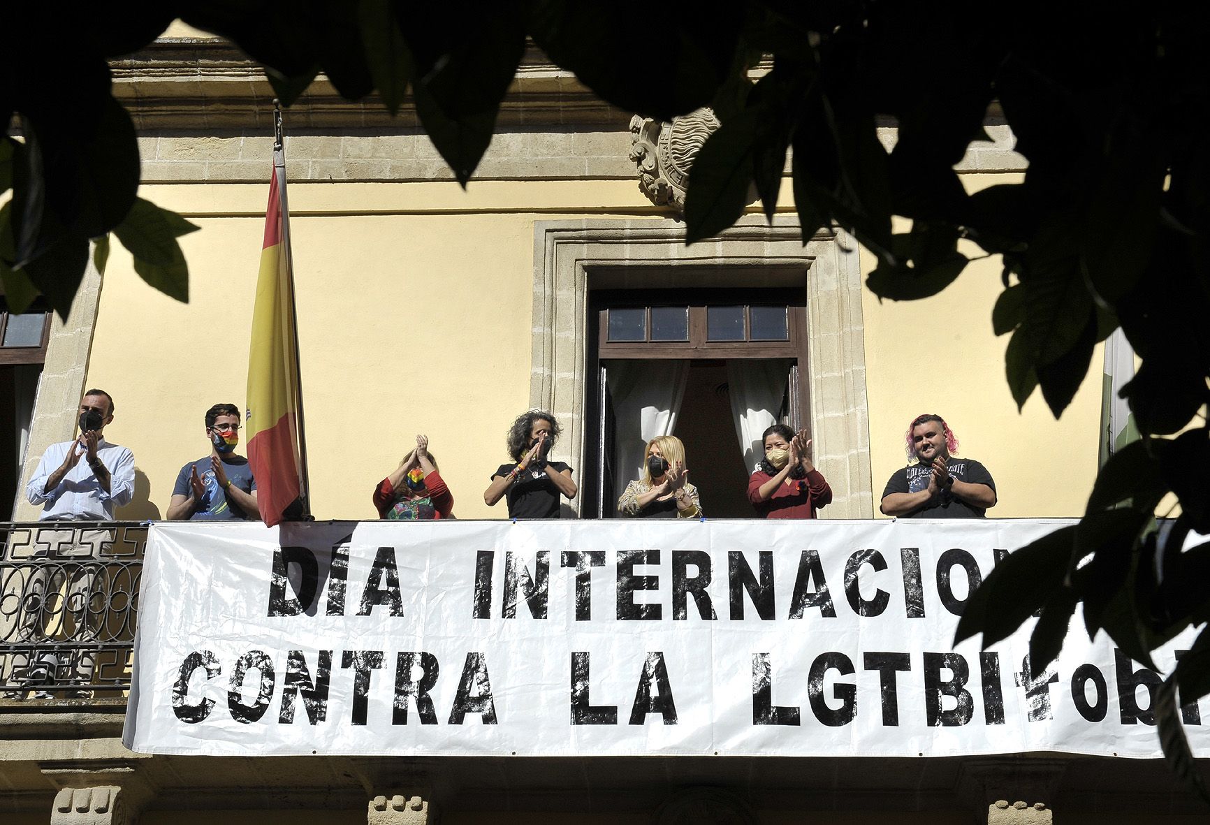 Jerez conmemora el Día Internacional contra la LGTBIfobia tras un año de agresiones homófobas en alza
