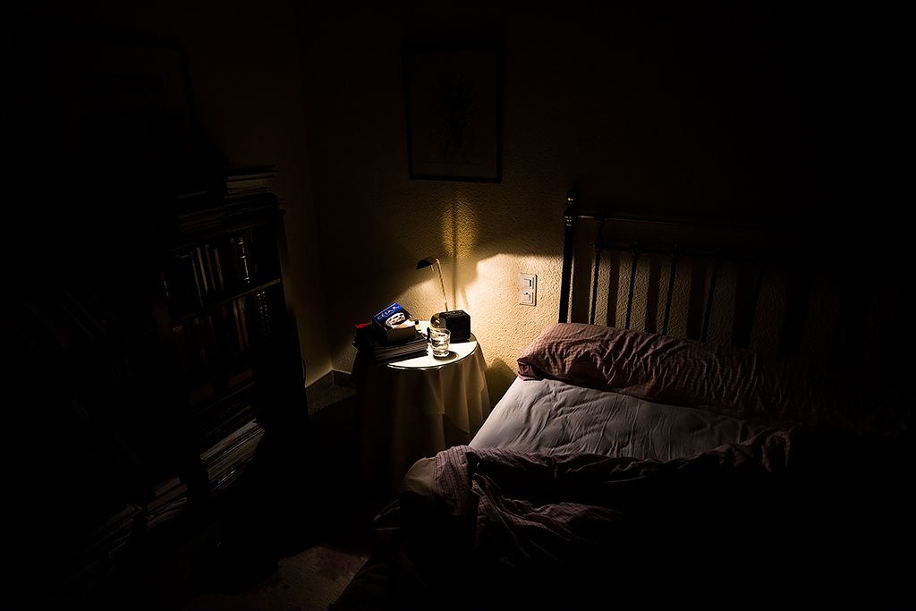 Una cama a medianoche, en una imagen de Germán Álvarez de Cienfuegos Gálvez (Flickr.com) 