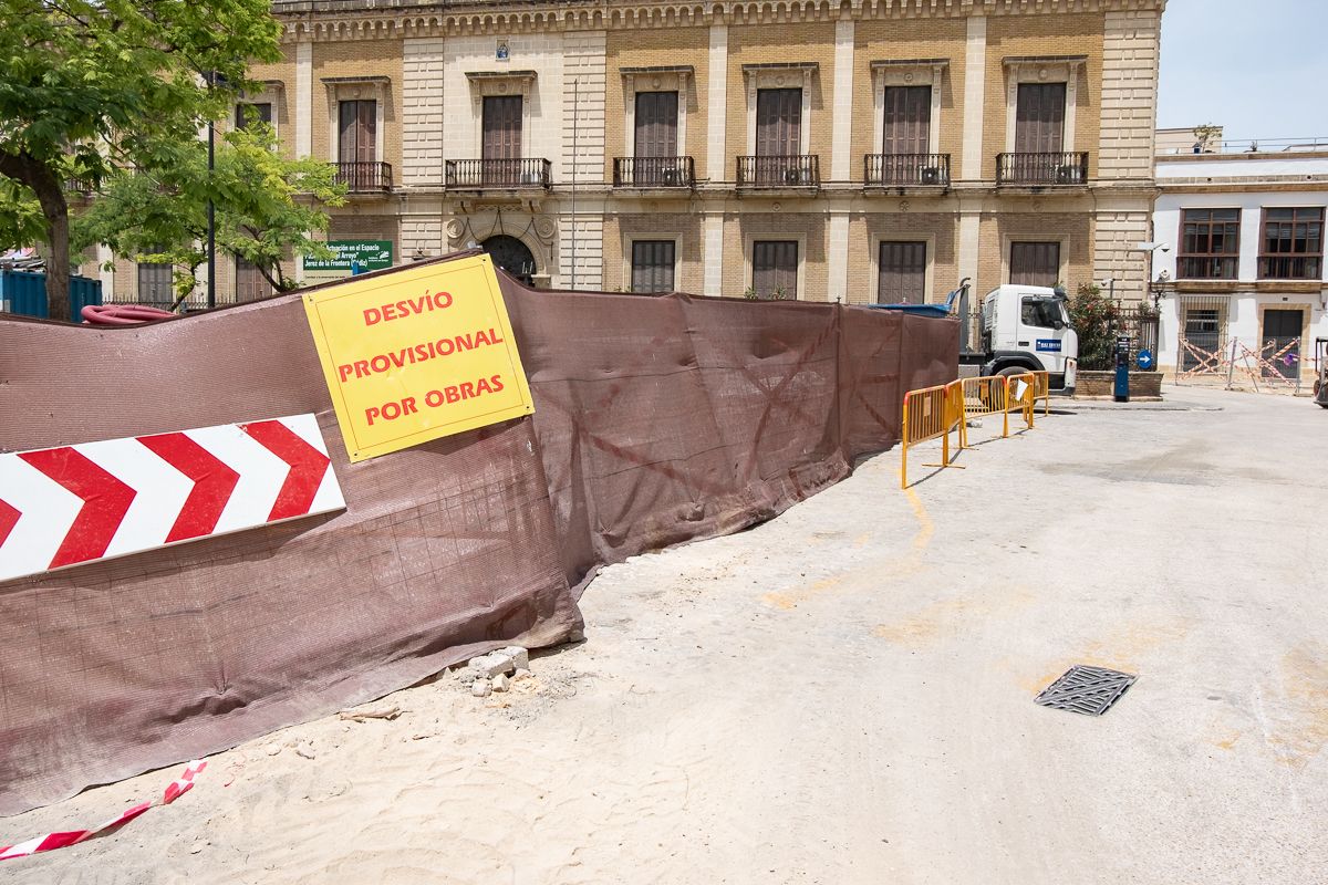 El palacio de los Condes de Puerto Hermoso, antigua comisaría, en una imagen reciente.