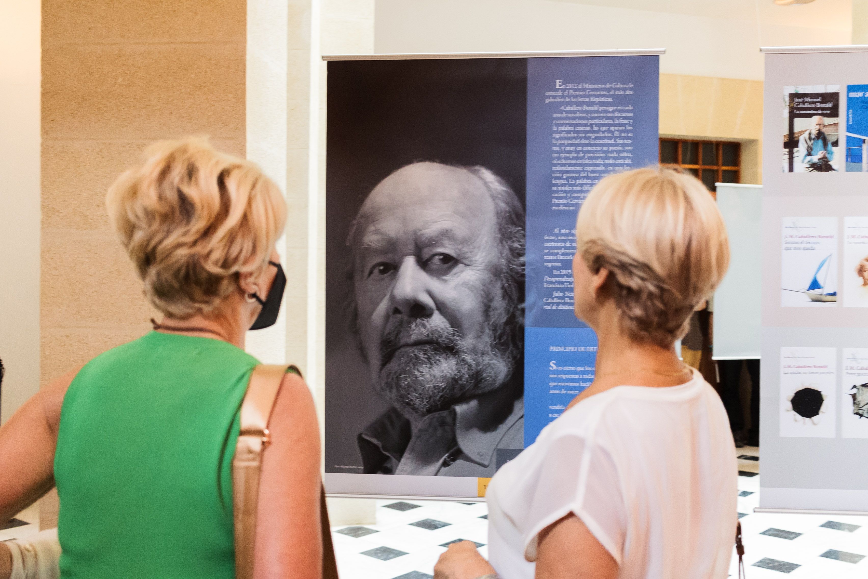 Bonald, en una imagen de la reciente exposición que le dedicó Jerez.