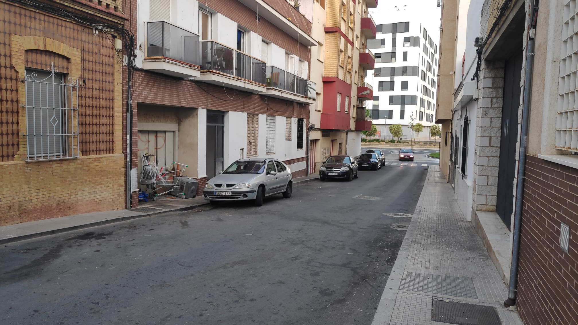 Calle Tharsis en Huelva. AXSÍ