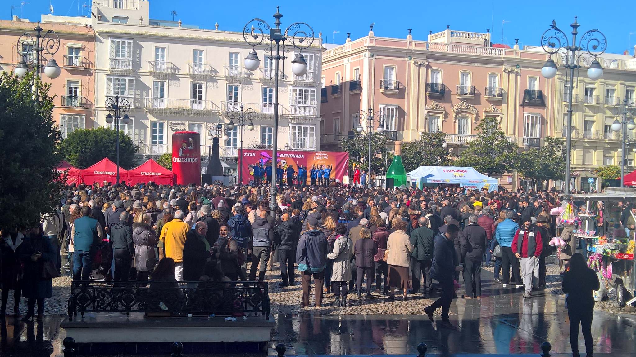 Una imagen de una pasada ostioná en Cádiz. 