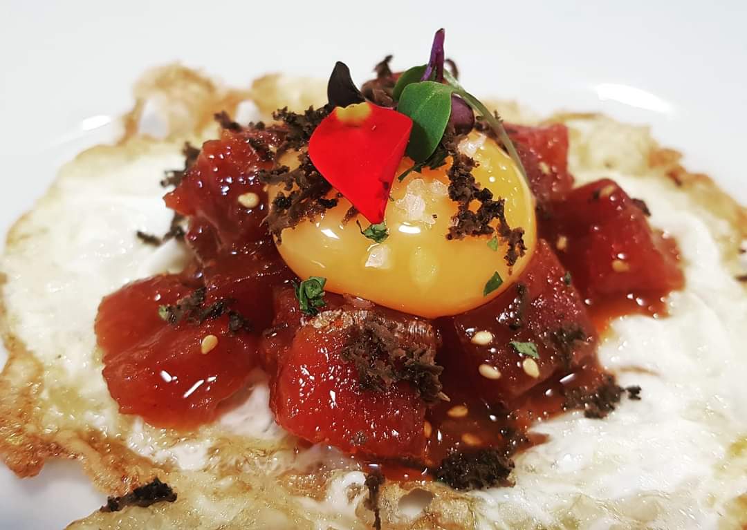 Una de las propuestas culinarias de la I Semana Gastronómica del atún en Jerez.