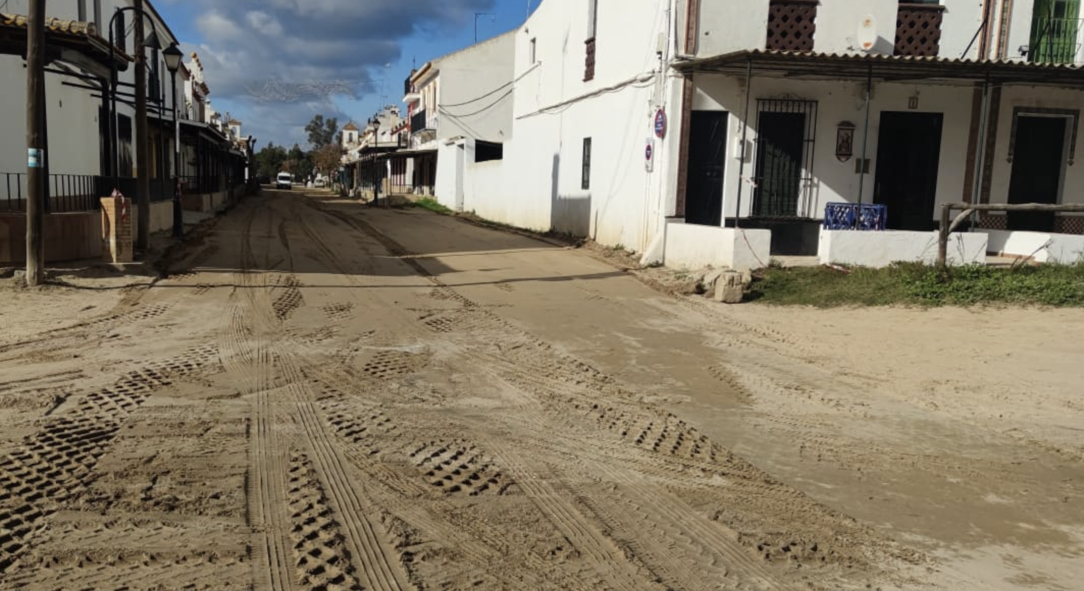Aldea de El Rocío, en una imagen de archivo del Ayuntamiento de Almonte.