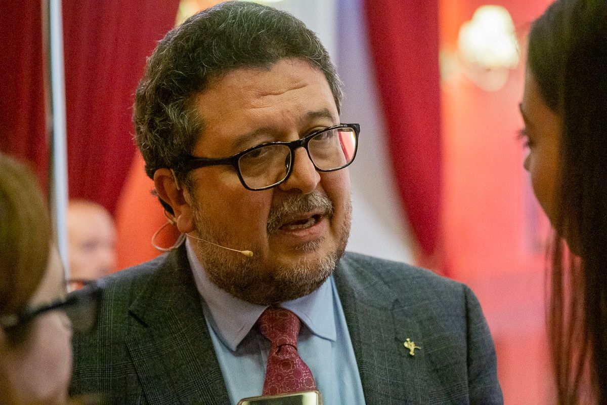 El ex candidato de Vox en Andalucía, Francisco Serrano. FOTO: MANU GARCÍA. 