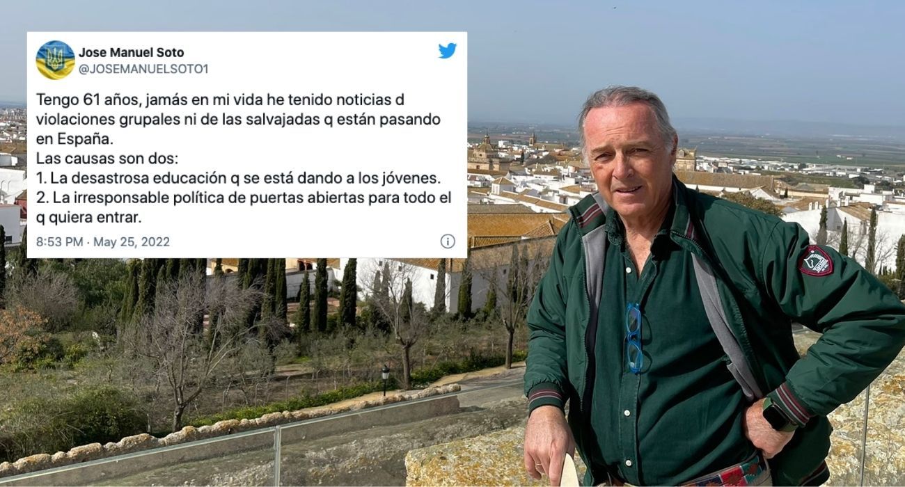 José Manuel Soto lo mismo te canta una canción que ofrece su análisis sobre violaciones grupales en España.