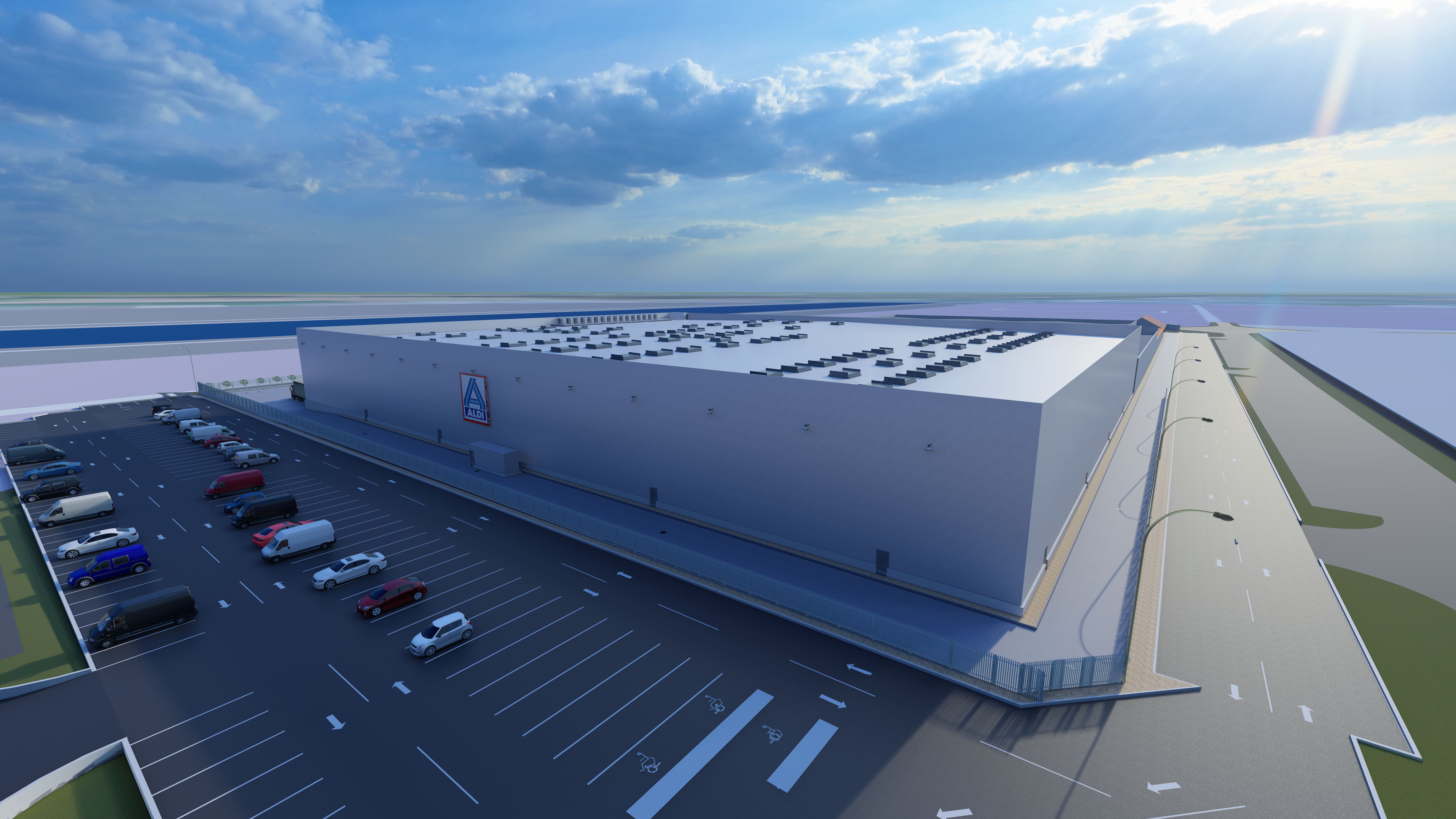 Plataforma Dos Hermanas ALDI.