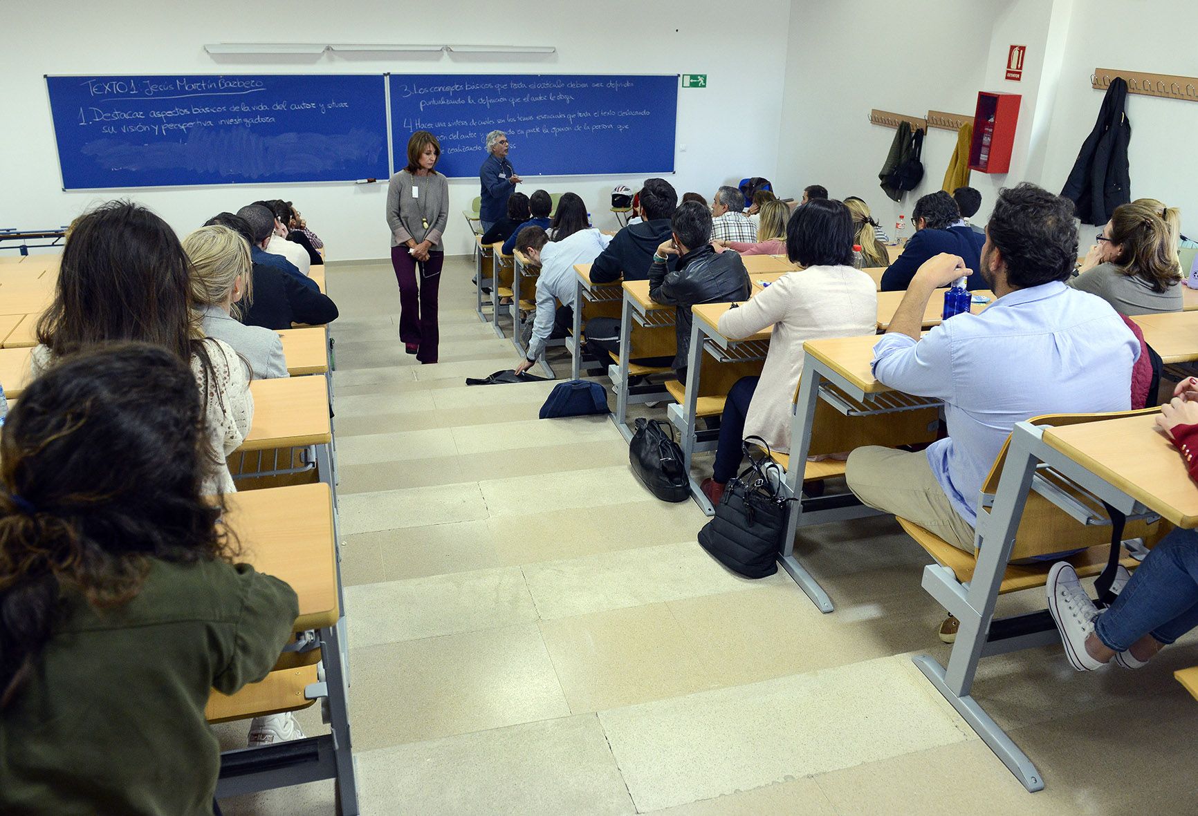 Un examen en el campus de Jerez. FOTO: AYUNTAMIENTO DE JEREZ