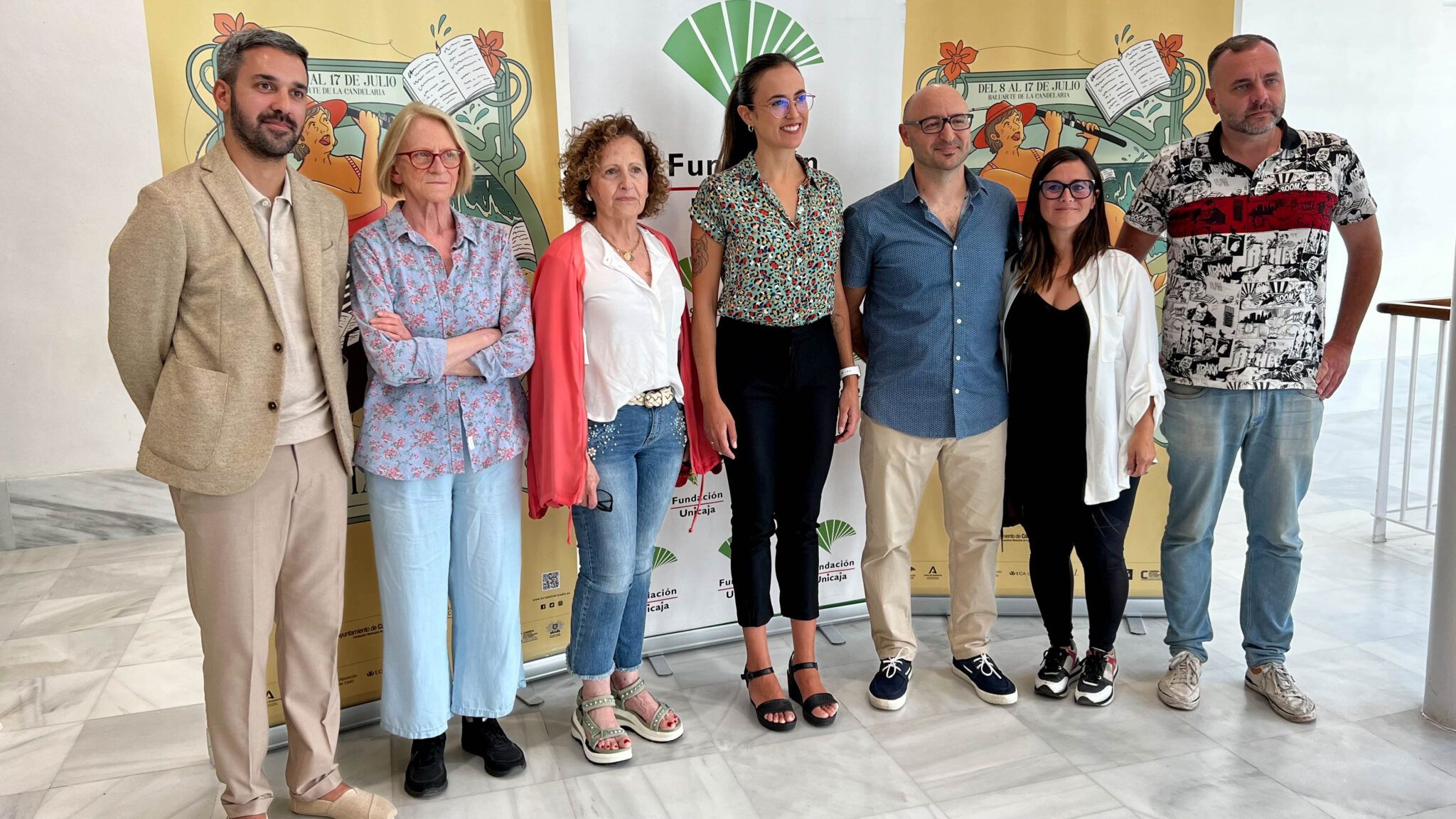 Presentación de la Feria del Libro de Cádiz en el ECCO.