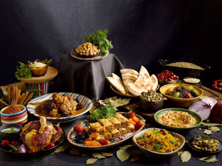 Un variado de comida halal. FOTO: HALAL CONSULTING. 