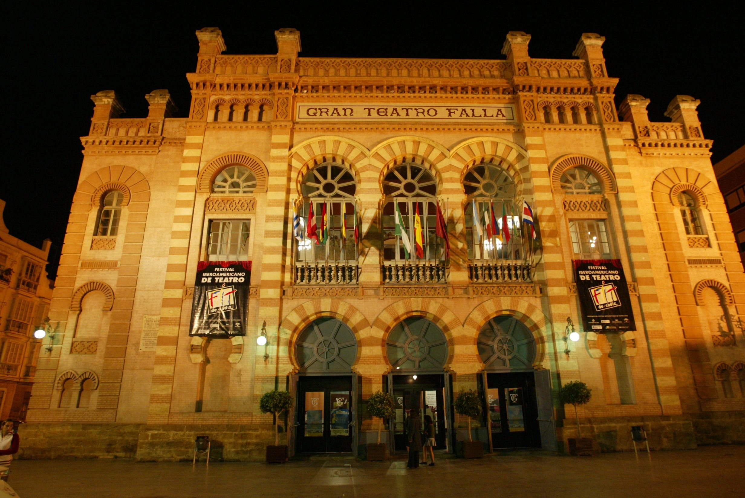 Gran Teatro Falla en Cádiz, donde se celebra el COAC.
