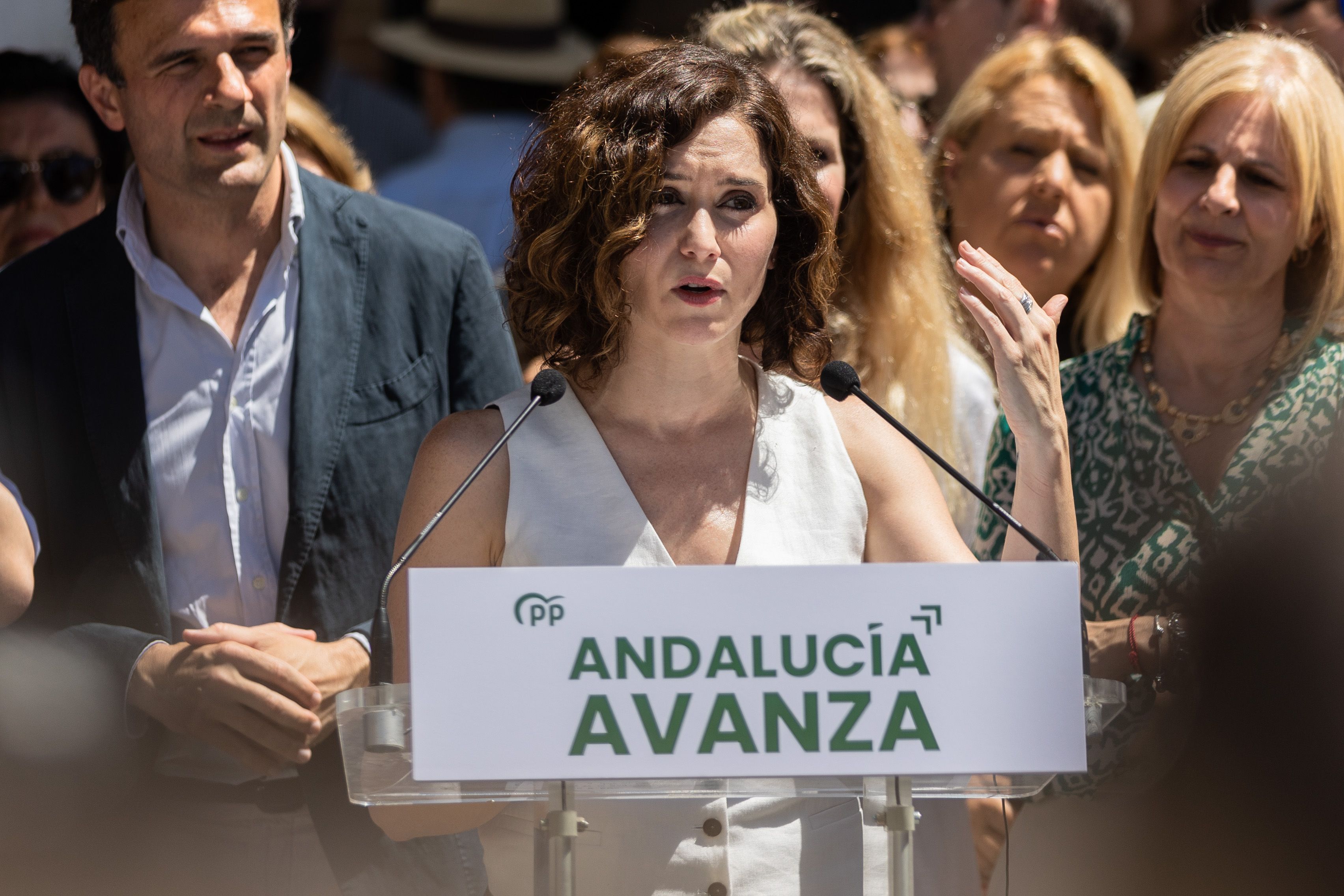 Isabel Díaz Ayuso en Jerez.