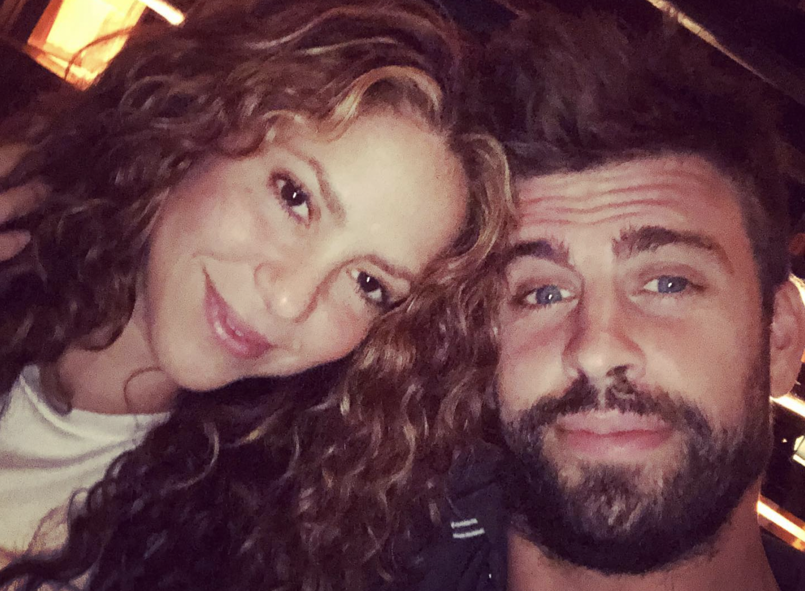 Una fotografía antigua de Gerard Piqué y Shakira.