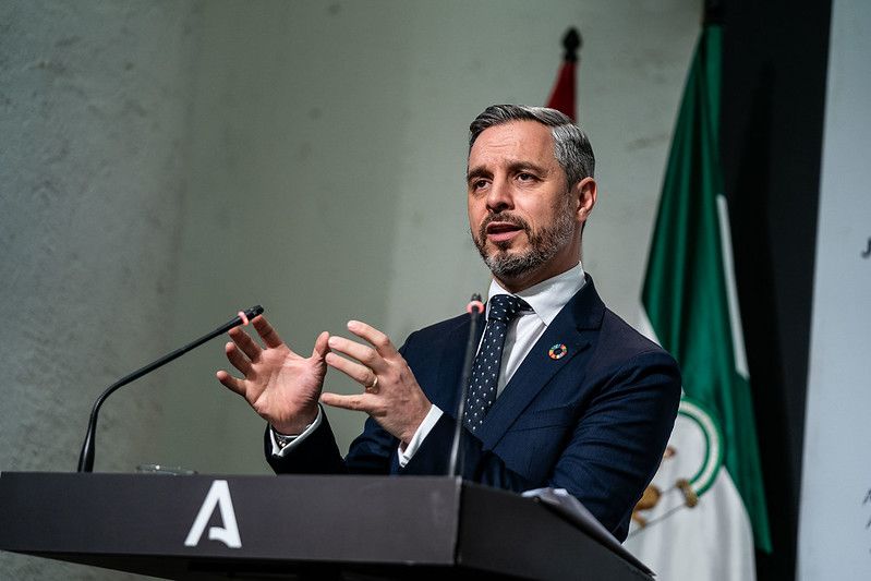 El ex consejero de Hacienda de Andalucía, Juan Bravo, en una imagen de archivo.