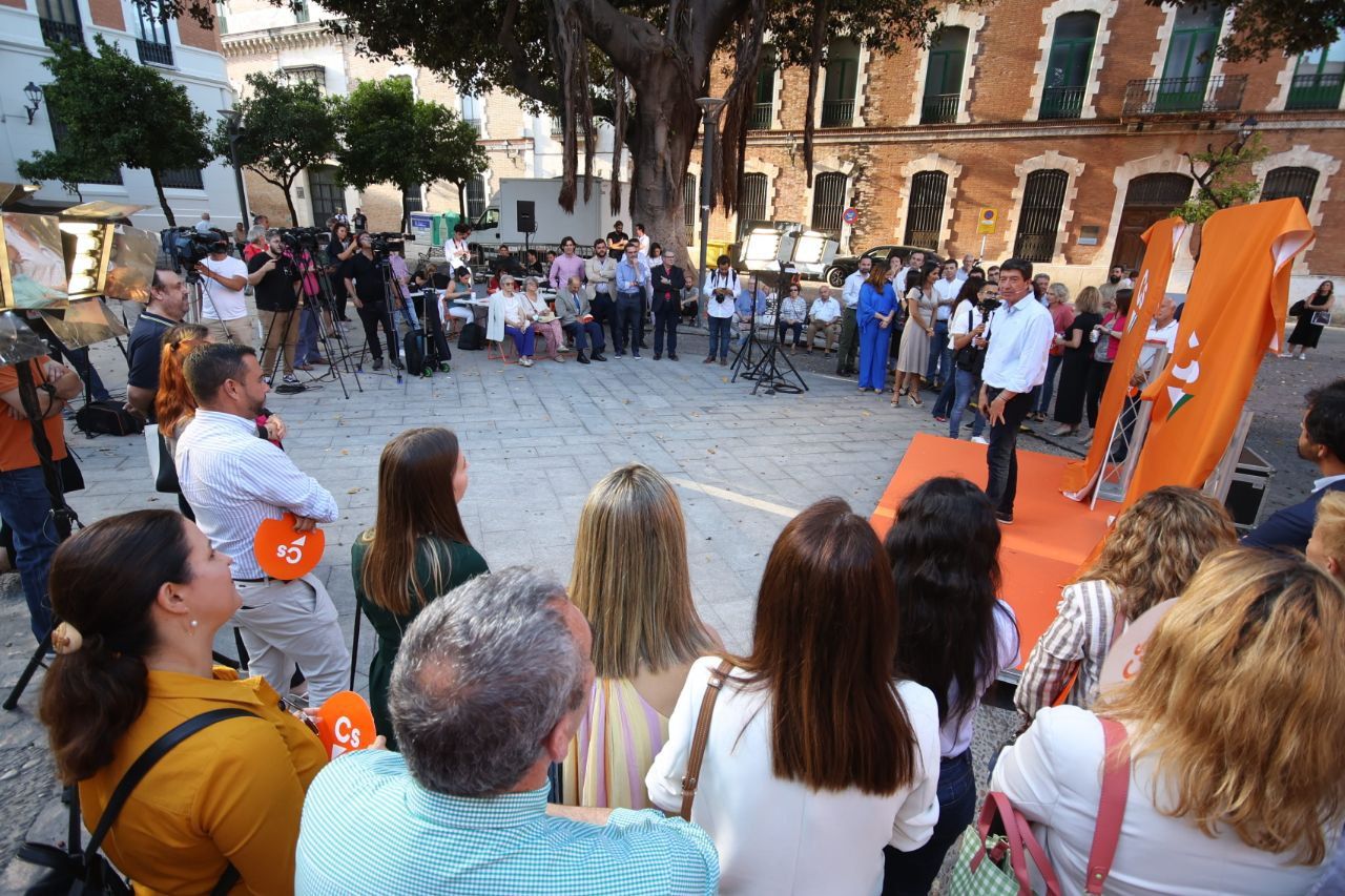 Acto de inicio de campaña del 19J celebrado por Cs en Jerez.