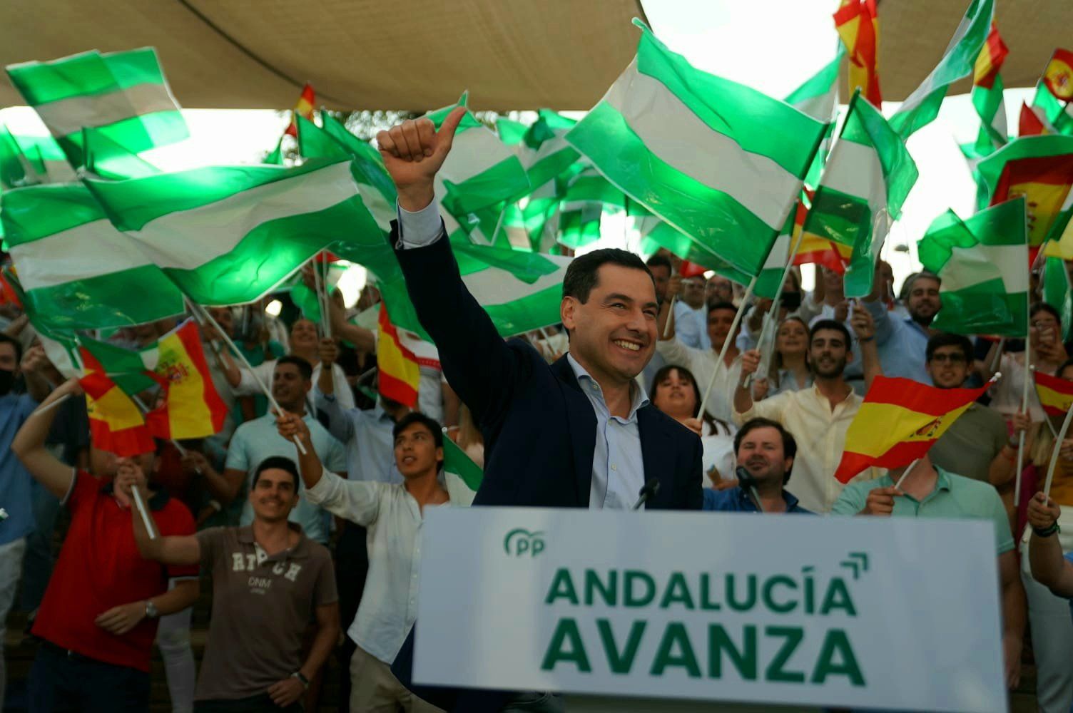 Moreno en el acto de apertura.