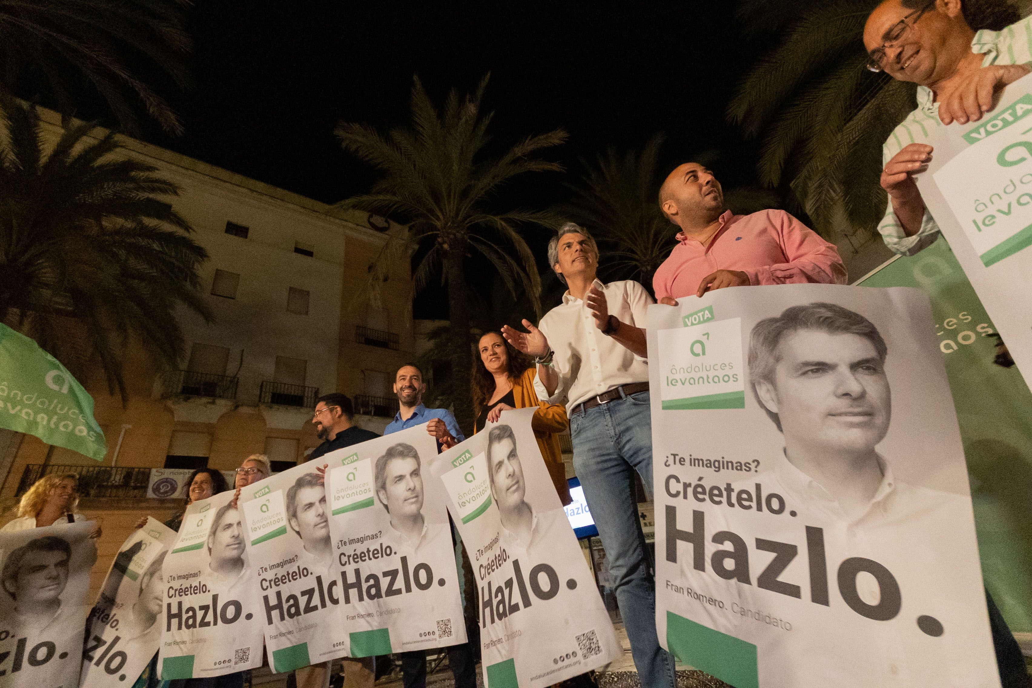 Los candidatos de Andaluces Levantaos por Cádiz este 19J