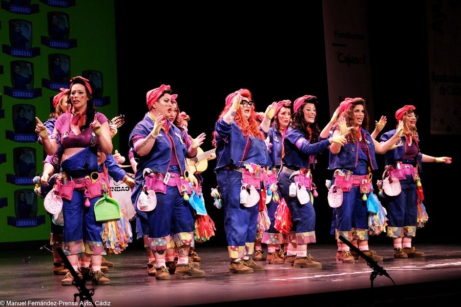 We can do Carnaval, una de las agrupaciones que participan en el Carnaval Feminista.