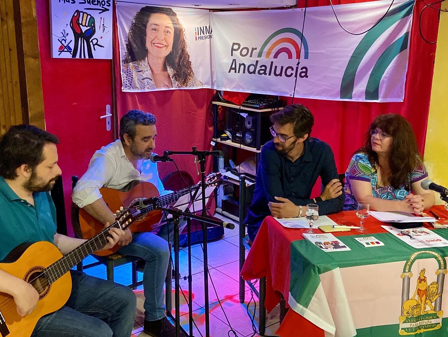 El acto celebrado en Toulouse de 'Por Andalucía' de cara al 19J