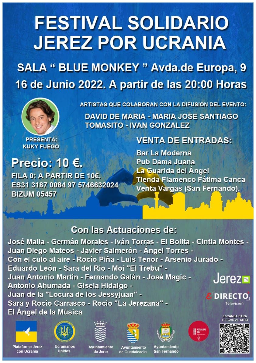 cartel Jerez por Ucrania