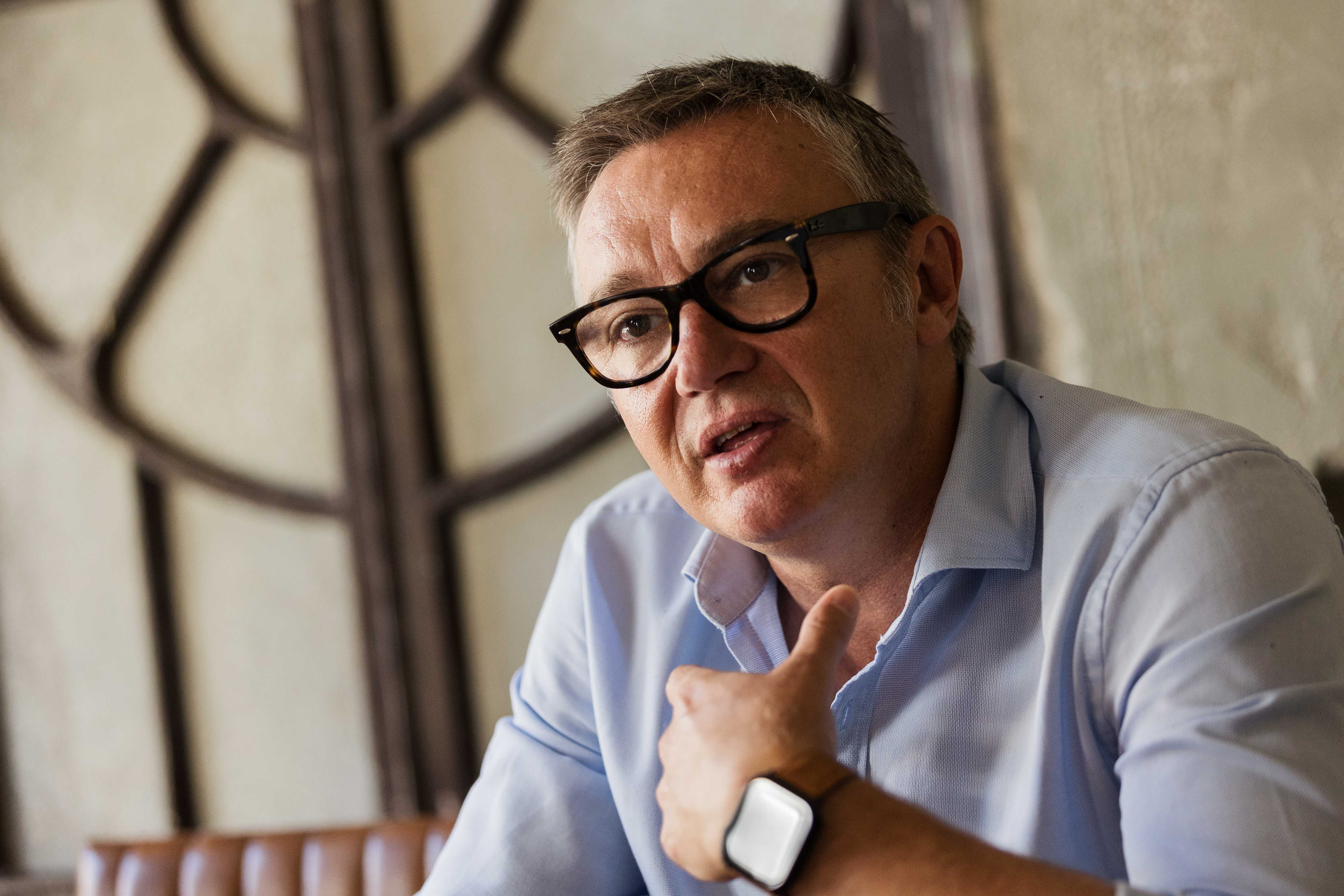 Manuel Gavira, de nuevo portavoz de Vox en el Parlamento andaluz.