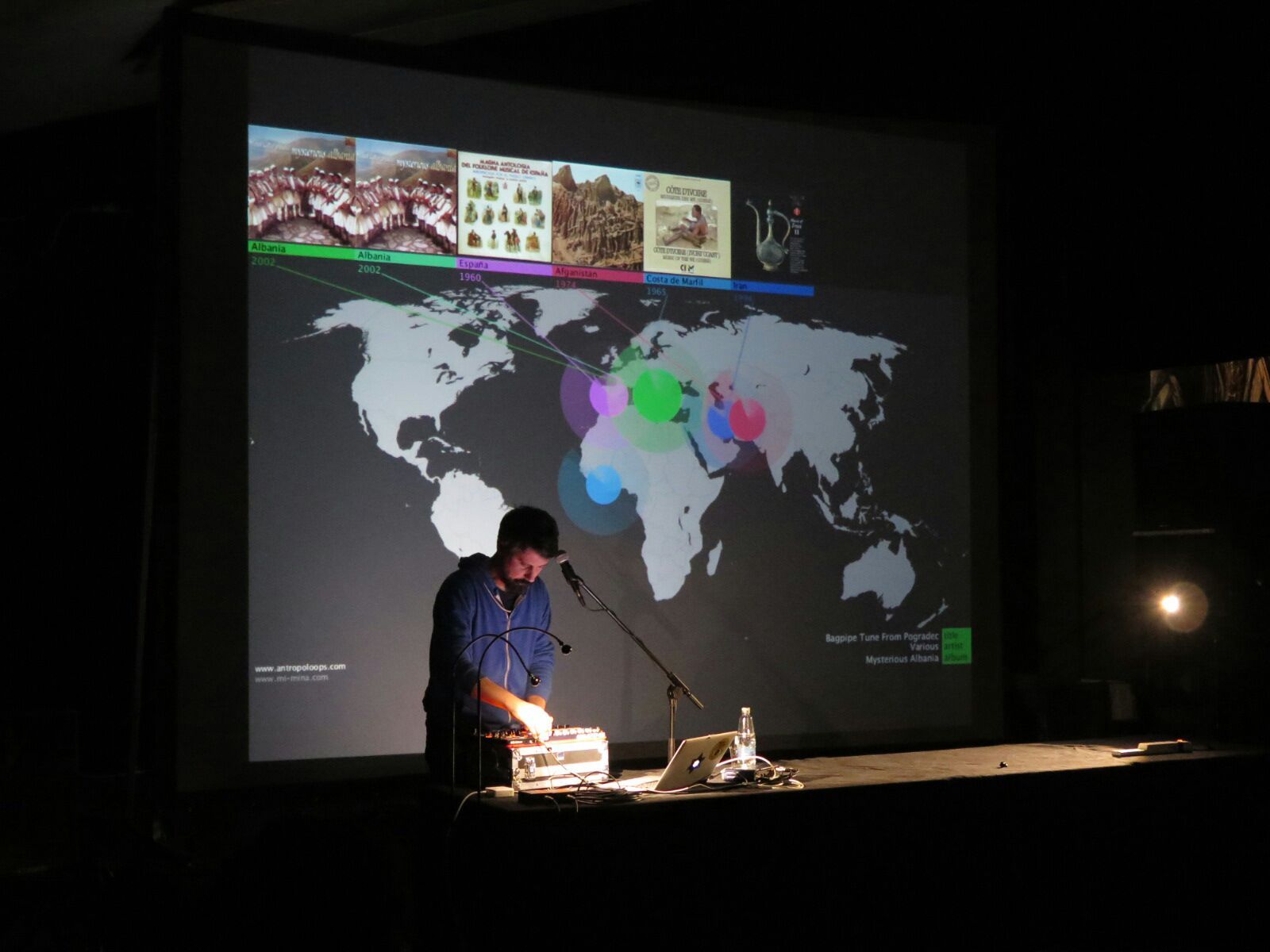 Antropoloops presenta en directo su último EP sobre música tradicional sudamericana: "Lik, la serpiente llena de peces". FOTO: ATROPOLOOPS