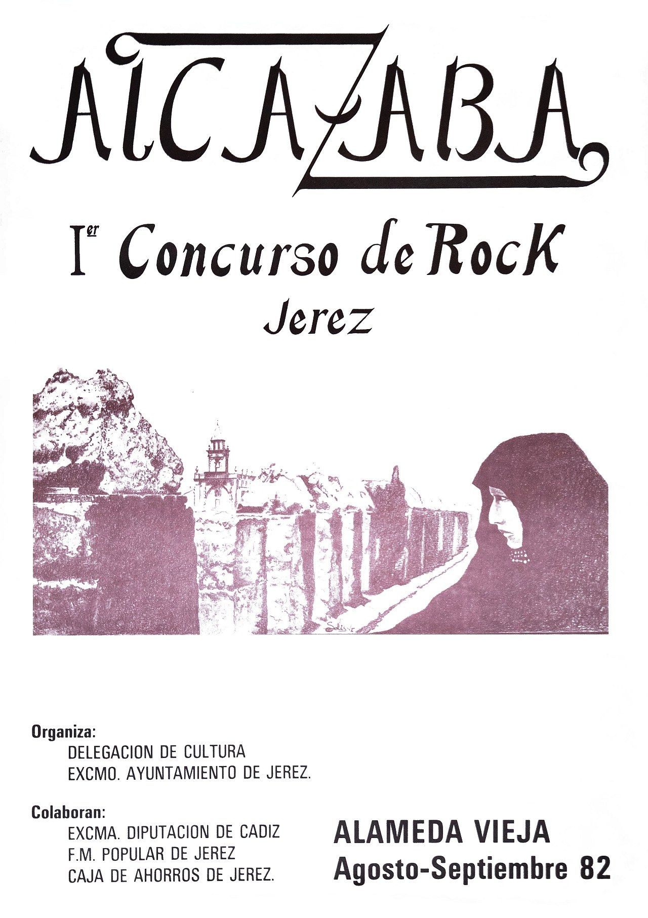 pie Cartel de Alcazaba, concurso de pop rock Autor Guillermo Solís