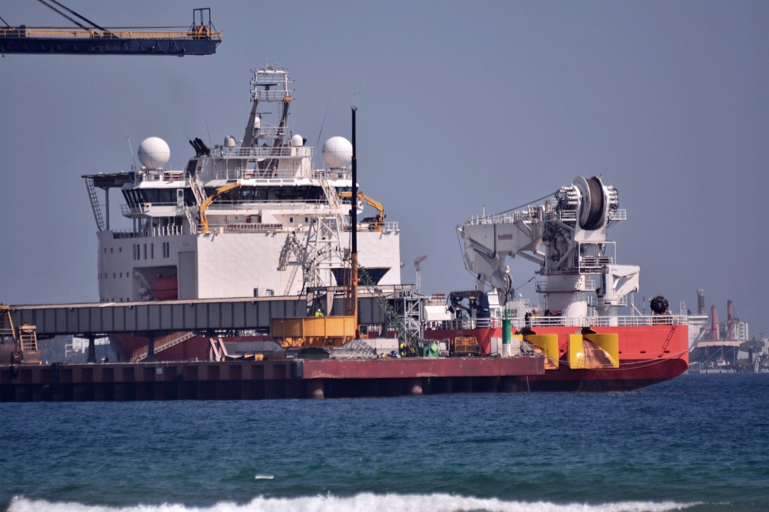El 'cable de Tarifa' en una imagen de archivo. 