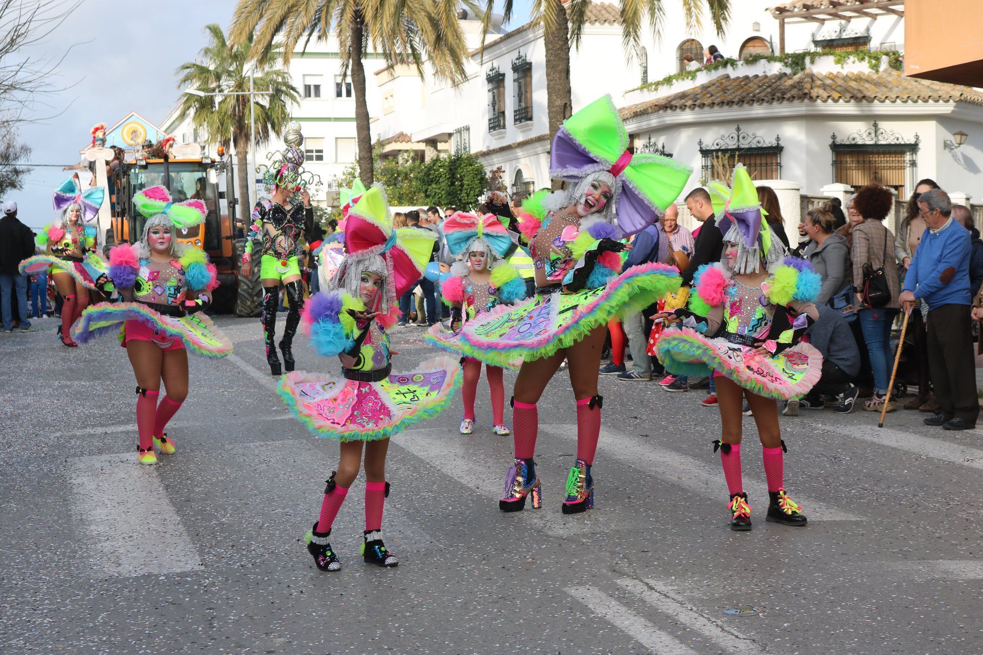 Carnaval de Barbate en una edición pasada.   AYTO DE BARBATE