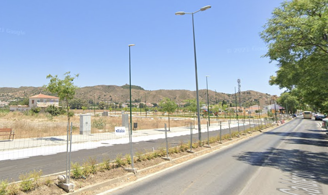 En la captura de Google Maps, zona de Campanillas en Málaga.