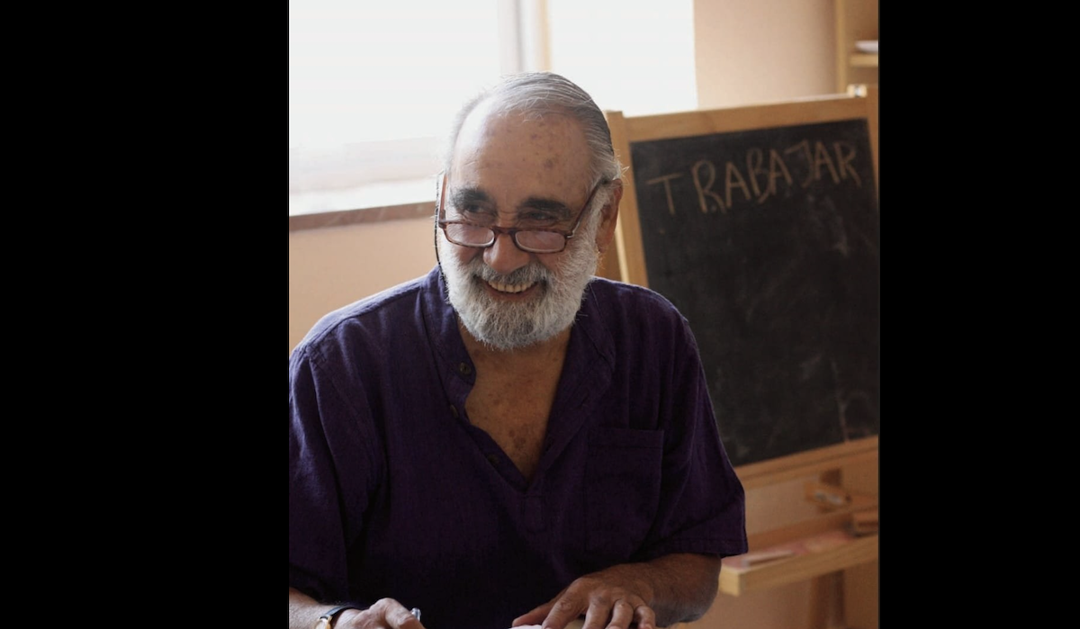 El chileno Iván Mella, voluntario en CEAin, en una imagen de la entidad.